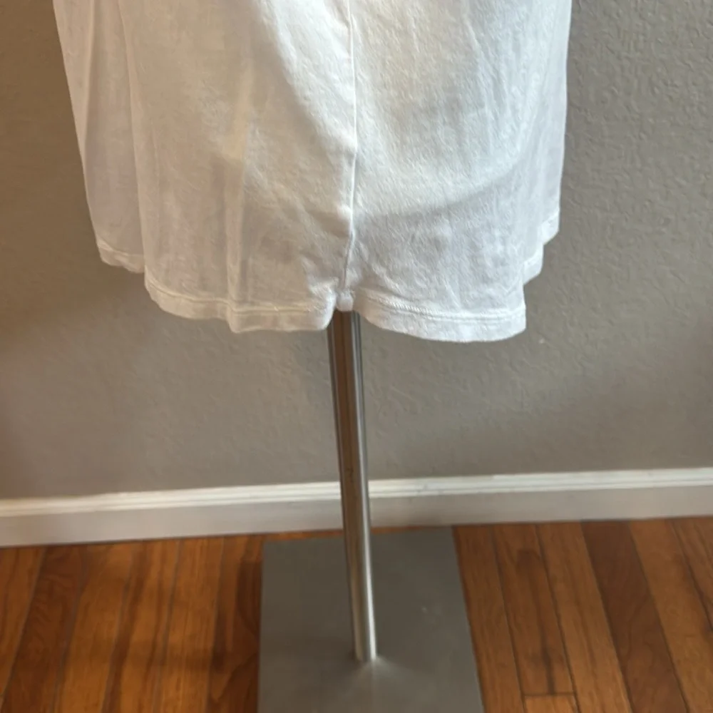 Michael Kors Women's White‎ Lace-Up Top size medium